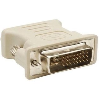 Adaptador DVI-I M para VGA F 24+5 MD9 Dual Link - 4623