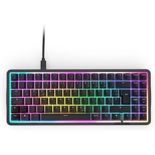 Teclado Magnético Gamer Sem Fio NZXT Function Elite MiniTKL, RGB, USB-C Removível, Preto - KB-101NB-US