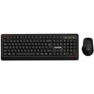Kit Teclado e Mouse Sem Fio MAXPRINT, Mouse 6 Botões 1600DPI, Preto - 60000159