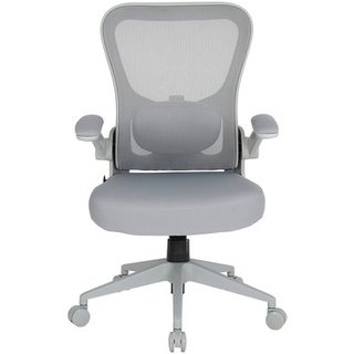 Cadeira de Escritório Ergonômica DT3 Vita Grey Frame, Até 120Kg, Reclinável, Cilindro de Gás Classe 4, Malha, Cinza - 14558-3
