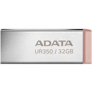 Pen Drive 32GB ADATA UR350, USB 3.2, Metálico, Dourado - UR350-32G-RSR/BG
