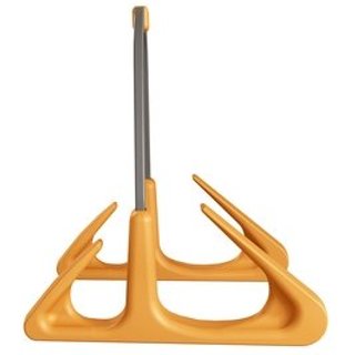 Suporte vertical para Notebook e Tablet Octoo LiteStand Vertical, Titanium e Caramelo - 9574