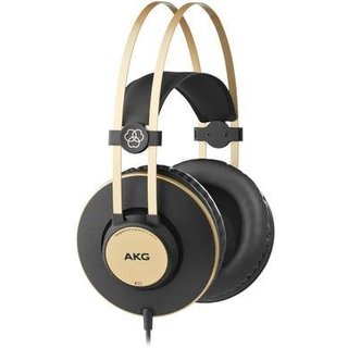 Fone de Ouvido AKG K92, Profissional, Preto e Dourado - 64726
