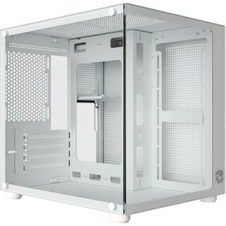 Gabinete Gamer Bluecase Pure BG-064, Micro-ATX, Mini-ITX, Lateral em Vidro, USB 3.0, Sem Fonte, Branco - BG-064WBX