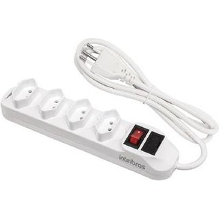 Filtro de Linha Intelbras 4 Tomadas, EPE 1004, Bivolt, Branco - 4824001