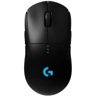 Mouse Gamer Sem Fio Logitech G PRO Wireless LIGHTSPEED, RGB LIGHTSYNC, 16000 DPI, Ambidestro, 6 Botões, HERO 25K, Preto - 910-005271