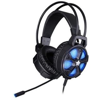 Headset Gamer HP H400, Conexão P2 e USB, Driver de 50mm, Preto - 7JH34AA