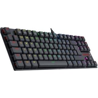 Teclado Mecânico Gamer Redragon APS, RGB, Switch Redragon Blue, ABNT2, Preto - Low Profile - K607 RGB (PT-BLUE)