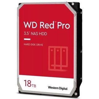 HD WD Red Pro NAS, 18TB, 7200 RPM 272MB/s, 3.5, SATA - WD181KFGX