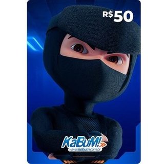 Gift Card KaBuM: 50 Reais - Código Digital