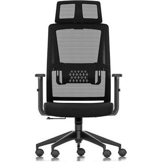Cadeira Rise Mode Office 03, Até 100Kg, Braço 2D, Tela Mesh, Preto - RM-CO-03-BK