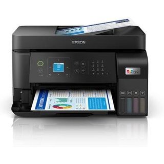 Multifuncional Epson, Jato de Tinta, EcoTank L5590, Colorido, USB, Wireless, Bivolt, Preto - L5590