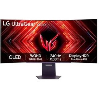 Monitor Gamer Curvo LG UltraGear OLED 45", 2K QHD, 240Hz, 0.03ms, FreeSync Premium Pro, G-Sync, HDR400 - 45GS95QE