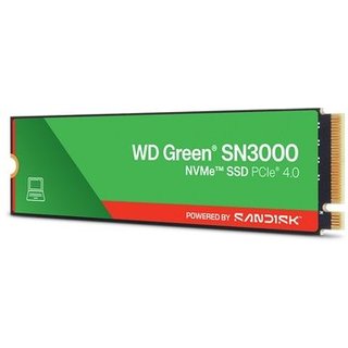 SSD Sandisk SN3000, 500 GB, M.2 2280, PCIe, NVMe, Leitura 5000 MB/s, Gravação 4100 MB/s - WDS500G4G0E