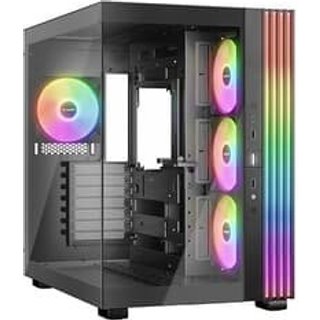 Gabinete Gamer Be Quiet Light Base 600 LX, Mid Tower, ARGB, Lateral em Vidro, Preto - BGW67