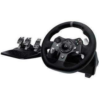Volante Logitech G920 Driving Force para Xbox Series X|S, Xbox One e PC - 941-000122