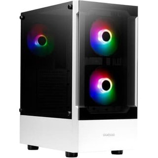 Gabinete Gamer Gamdias Talos E3, Mid Tower, ARGB, ATX, Lateral em Vidro Temperado, Branco - Talos E3