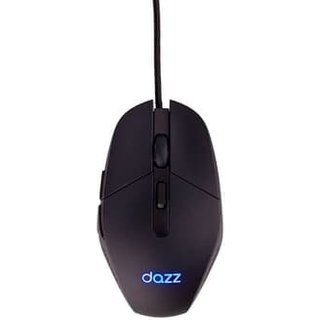 Mouse Gamer Dazz GMO1001, LED, 3600DPI Ajustável, 06 Botões, 125Hz, Preto, - 62000179