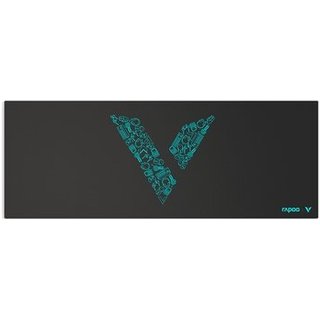Mousepad Gamer Rapoo com Superfície Têxtil de Alta Precisão, Base Antiderrapante e Bordas Reforçadas, 800x300mm, Preto - V1L