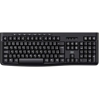 Teclado Sem Fio Multilaser TS050, USB 2.4GHz, Teclas Multimídia, ABNT2, Preto - TC407