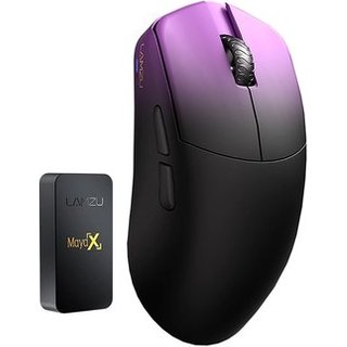 Mouse Gamer Sem Fio Lamzu Maya X, 8000Hz, Sensor PWM 3950, DPI 30000, Ultra-Leve, Purple Shadow - 6975637430114