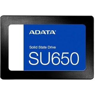 SSD Adata SU650, 960GB, SATA III, 2.5", Leitura: 520MB/s, Gravação: 450MB/s, Preto - ASU650SS-960GT-R