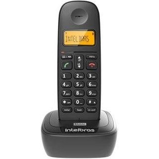 Ramal Adicional Para Telefone Intelbras TS 2511, Sem Fio, com Identificador de Chamada e Função Não Perturbe, Preto - 4122511
