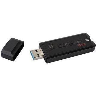 Pen Drive 256GB Corsair Voyager GTX Premium, USB 3.1, Leitura de 440MB/s, Preto - CMFVYGTX3C-256GB