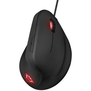 Mouse Gamer GXTrust 144 REXX, Design Vertical, RGB, 6 Botões, 10K DPI, USB, Preto - 22991