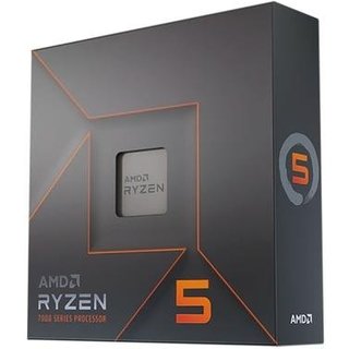 Processador AMD Ryzen 5 7600X, 5.3GHz Max Turbo, Cache 38MB, AM5, 6 Núcleos, Vídeo Integrado - 100-100000593WOF