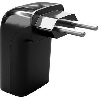 Protetor Contra Surtos Elétricos Clamper Pocket Fit 2 Pinos, Monopolar, Bivolt, Preto - 26790