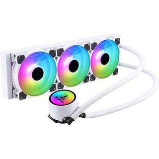 Water Cooler Segotep Beiced, ARGB, 360mm, AMD/Intel, Branco - SEG-WC-BEL360W-WW