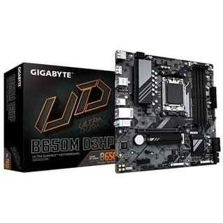 Placa-Mãe Gigabyte B650M D3HP, AMD AM5, Micro ATX, DDR5, Preto - B650M D3HP