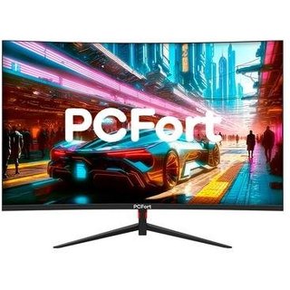 Monitor Gamer Curvo PCFort 27", Full HD, 280Hz, 1ms, FreeSync, Som Integrado, Preto - U27F280