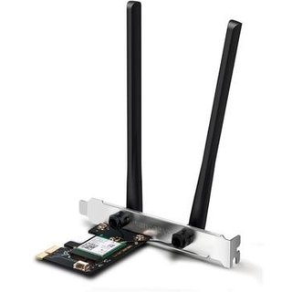 Adaptador de Rede Mercusys MA80XE, Sem Fio, 2402 Mbps, 2 Antenas, Preto - MA80XE