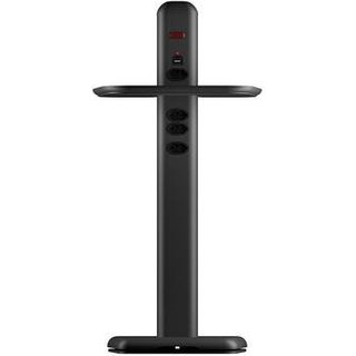 Extensão Torre OCTOO Totem Elétrico com 4 Tomadas, USB e USB-C, Bandeja de apoio, Preto - 10170