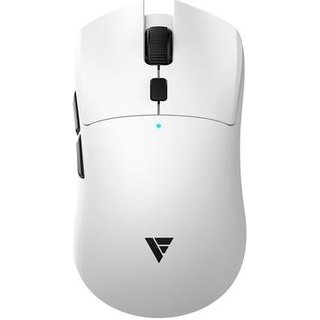 Mouse Gamer Force One Hoku Pro-wh, 26.000 DPI, 4 Switchs Alternáveis, Dual Mode Wireless ou Wired USB-C, Recarregável, Branco - FR.MO.HK.02