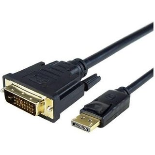 Cabo Adaptador Displayport Macho x DVI D Macho MD9, 1.8 Metros - 7728