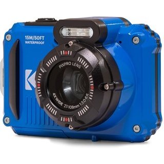 Câmera Compacta Kodak PIXPRO WPZ2, 16 MP, Full HD, LCD 2,7"", Azul - CAK20018