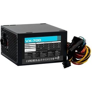 Fonte Gamer Fortrek Aerocool VX-700, 700W, ATX, PFC Ativo, Preto - 81052