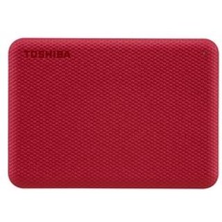 HD Externo Toshiba 4TB Canvio Advance, USB 3.0, Vermelho - HDTCA40XR3CA