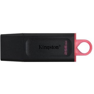Pen Drive 256GB Kingston DataTraveler Exodia, USB 3.2, Preto e Rosa - DTX/256GB