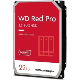 HD WD Red Pro NAS, 22TB, 7200 RPM 265MB/s, 3.5, SATA - WD221KFGX