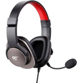 Headset Gamer Havit Gamenote, 50mm, PS4, XBOX, Preto e Vermelho - H2030S