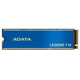 SSD Adata Legend 710, 512GB, M.2 2280 PCIe GEN3x4, NVMe 1.4, Leitura: 2.400 MB/s e Gravação: 1.800 MB/s, Azul - ALEG-710-512GCS