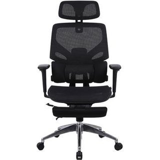 Cadeira Office XT-Office Presidente NR17, Até 130kg, Braço 4D, Ajustável, Preto - XTO-008