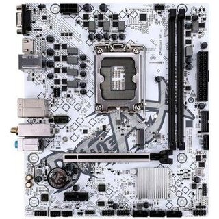 Placa-Mãe Colorful BATTLE-AX H610M-E, Intel LGA1700, H610, DDR4, WIFI V20, Preto - BAX-H610MEW-DDR4-WW