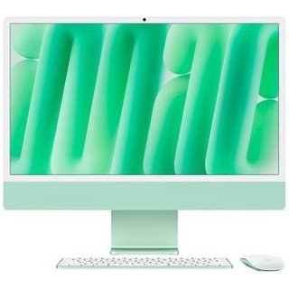 iMac Apple Tela Retina 24" 4.5K, Chip M4, CPU 10 Núcleos, GPU 10 Núcleos, Neural Engine de 16 Núcleos, 16GB RAM, 512GB SSD, Verde - MWV03BZ/A