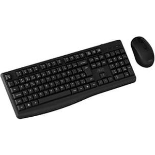 Kit Teclado e Mouse 2.4G Wireless Set, Preto - KM310 BK