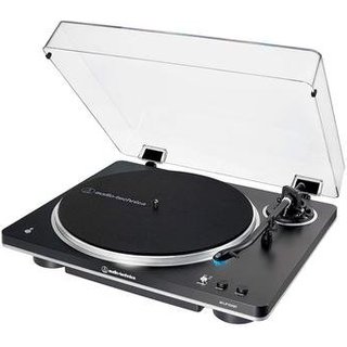 Toca Discos Audio-Technica AT-LP70XBT, Acionamento por Correia, Bluetooth, Automatica, Preto e Prata - AT-LP70XBT-BS-C